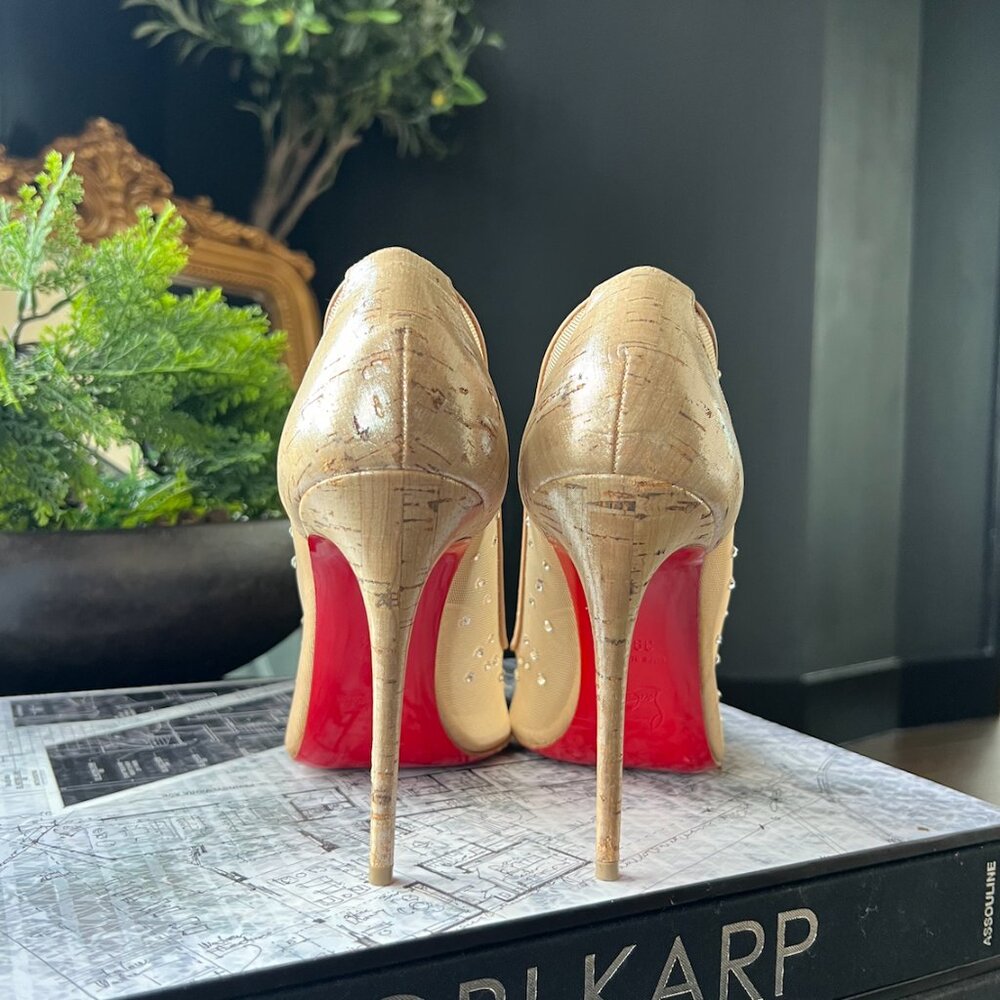 Christian Louboutin  Follies Strass Pumps